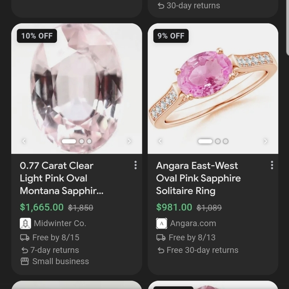 Natural unheated 1.45ct pale pastel pink sapphire from Madagascar - Picture 16 of 16